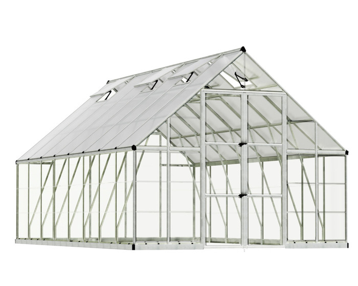 Växthus Balance 14,3 m² Silver Canopia by Palram
